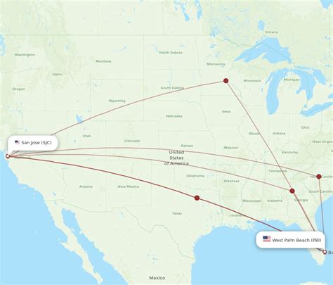 SJC to PBI (San Jose to West Palm Beach) Flights.